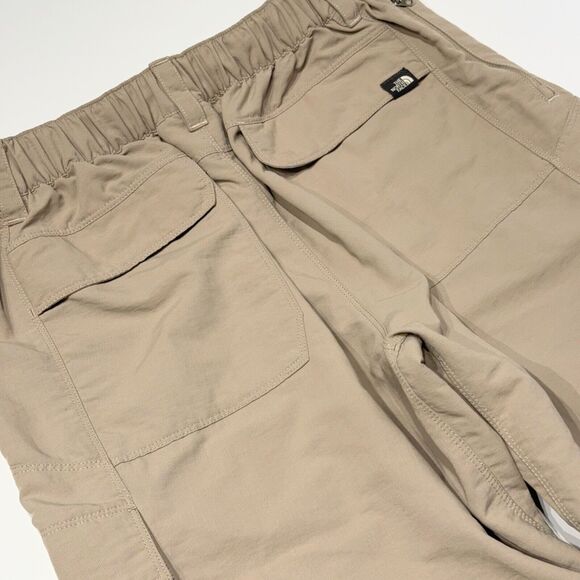 The North Face Nylon Convertible Cargo Hiking Pants Shorts Khaki Men's M (A2) - Picture 8 of 15